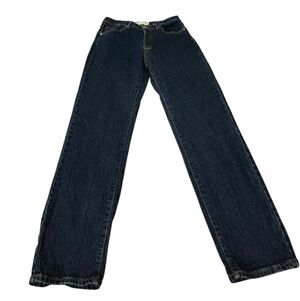 Golf Denim Dark Blue Straight Leg Mom Jeans - 38